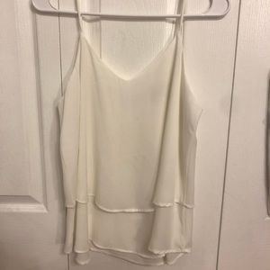 Francesca’s Layered white top